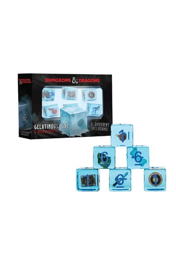 Dungeons & Dragons Dice Set Gelatinous Cube (6) Dice Dungeons & Dragons