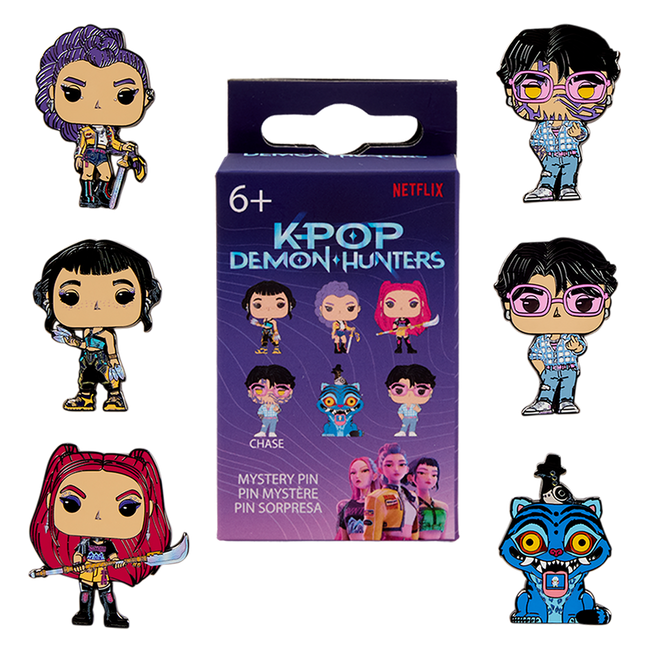 Funko Pop! By Loungefly KPop Demon Hunters Mystery Box Pin