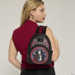 Universal Monsters Dracula Stained Glass Mini Backpack LOUNGEFLY