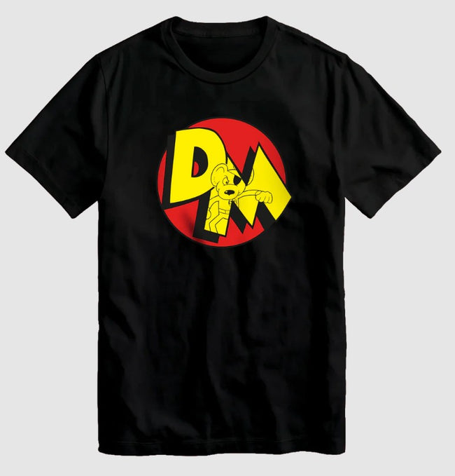 Danger Mouse DM Logo Summer Black T-Shirt