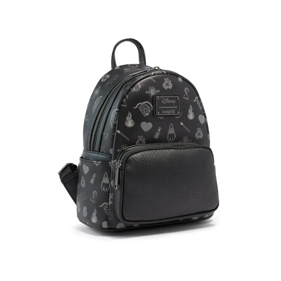 Loungefly Disney Villains Pin Trader Exclusive Mini Backpack