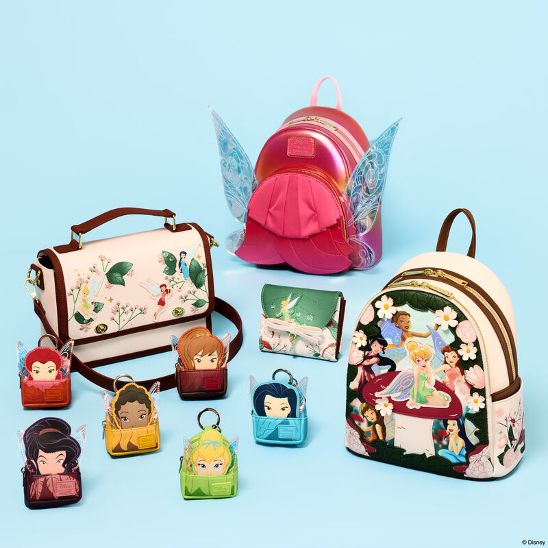 Disney Fairies Cosplay Mystery Mini Backpack Keychain Charm LOUNGEFLY