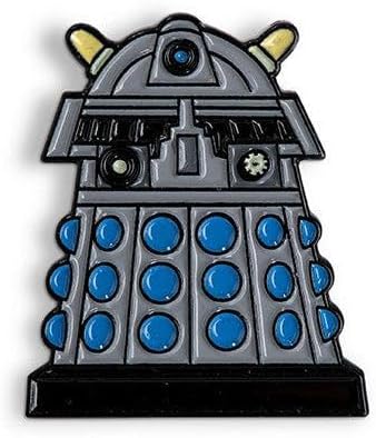 Doctor Who Hero Collector Pin Badge – Dalek blue/grey