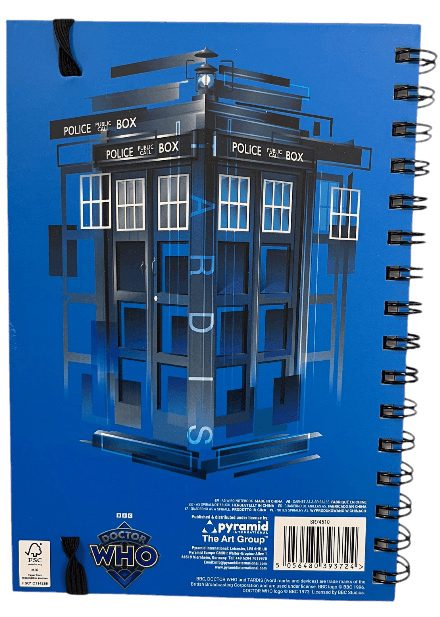 Doctor Who TARDIS A5 Notebook