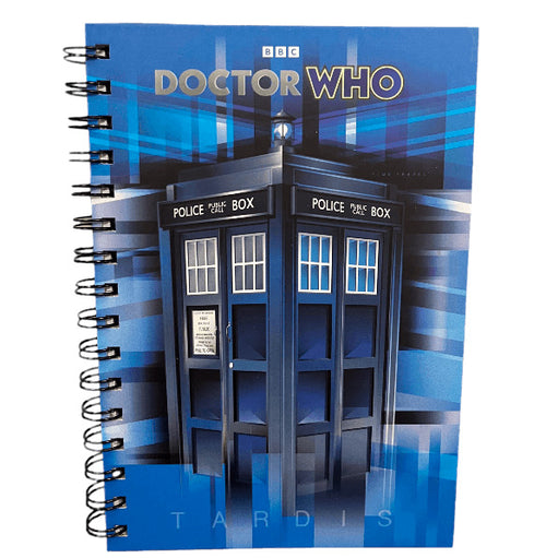 Doctor Who TARDIS A5 Notebook