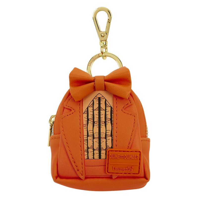 Dumb & Dumber Suit Reversible Cosplay Mini Backpack Keychain Charm LOUNGEFLY