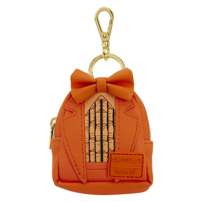 Dumb & Dumber Suit Reversible Cosplay Mini Backpack Keychain Charm LOUNGEFLY