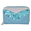 Loungefly -Frozen Princess Elsa Glitter Sequin Zip Around Wallet