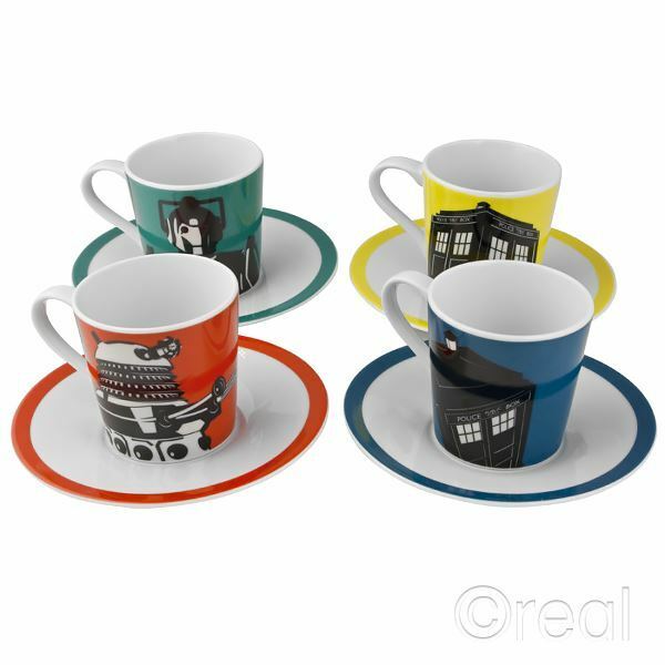 DOCTOR WHO ESPRESSO SET