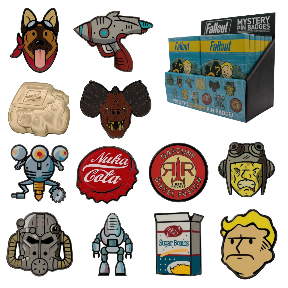 Fallout Mystery Pin Badge VOLUME 1