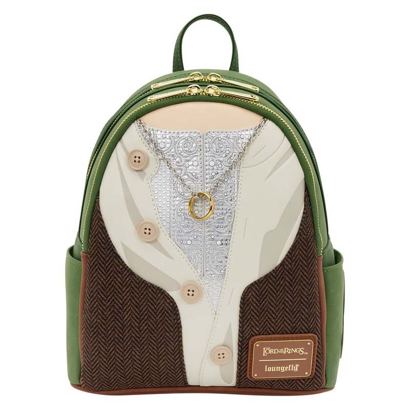 The Lord of the Rings Frodo Mithril Cosplay Mini Backpack LOUNGEFLY
