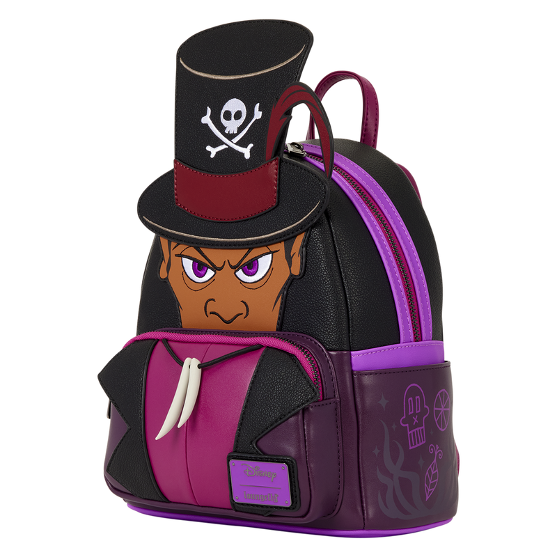 The Princess and the Frog Dr. Facilier Cosplay Mini Backpack LOUNGEFLY