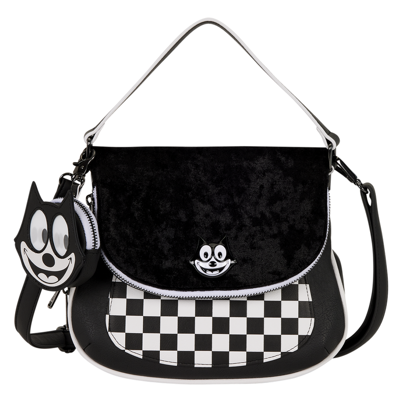 Felix the Cat Crossbody Bag with Lenticular Coin Bag LOUNGEFLY