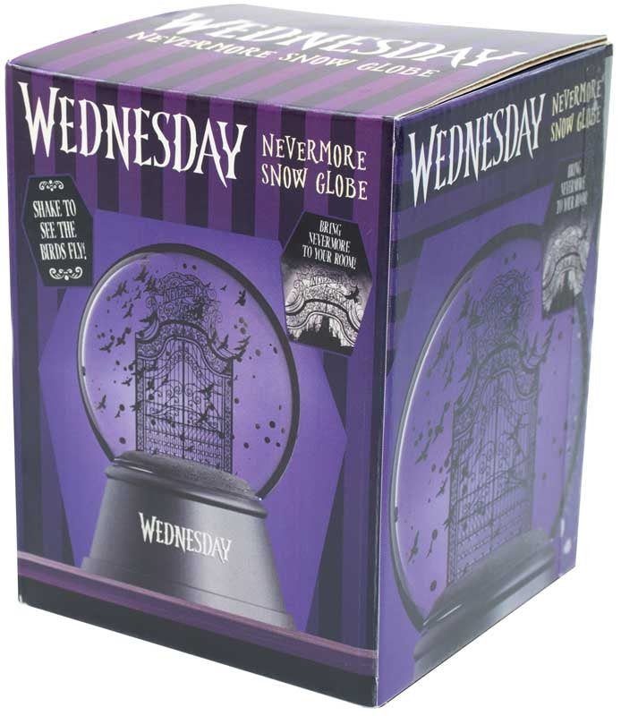 WEDNESDAY SNOW GLOBE - BOXED