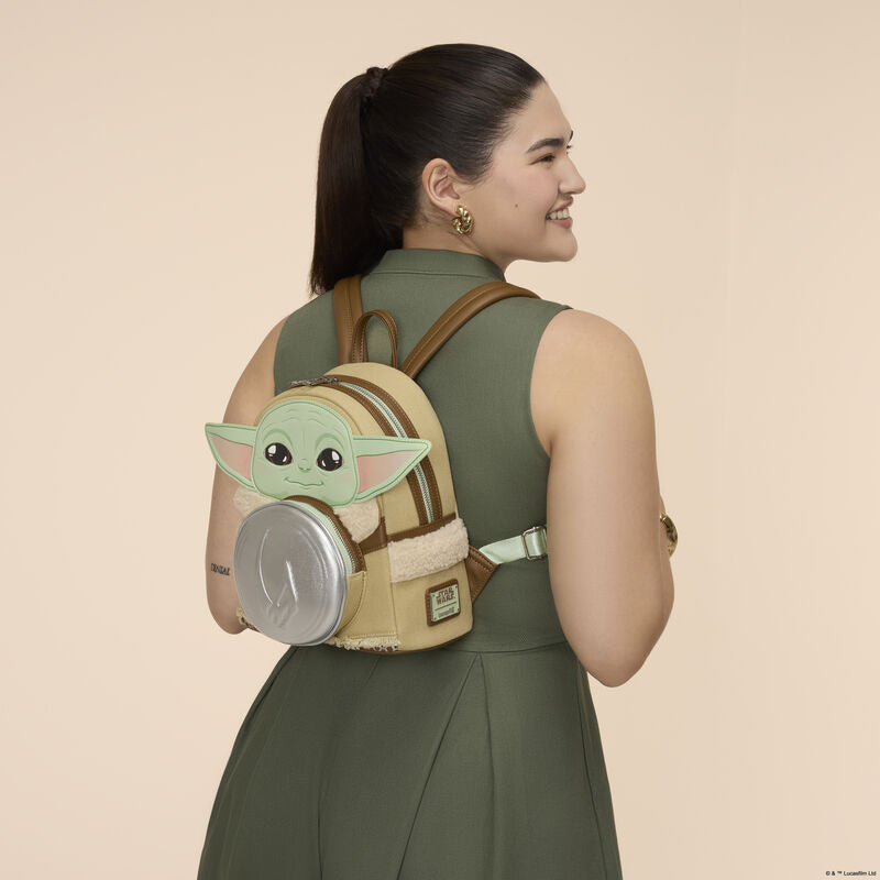 Loungefly -The Mandalorian Grogu Cosplay Mini Backpack