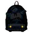 Ghostbusters Stay Puft Ecto-1 Light Up Mini Backpack LOUNGEFLY