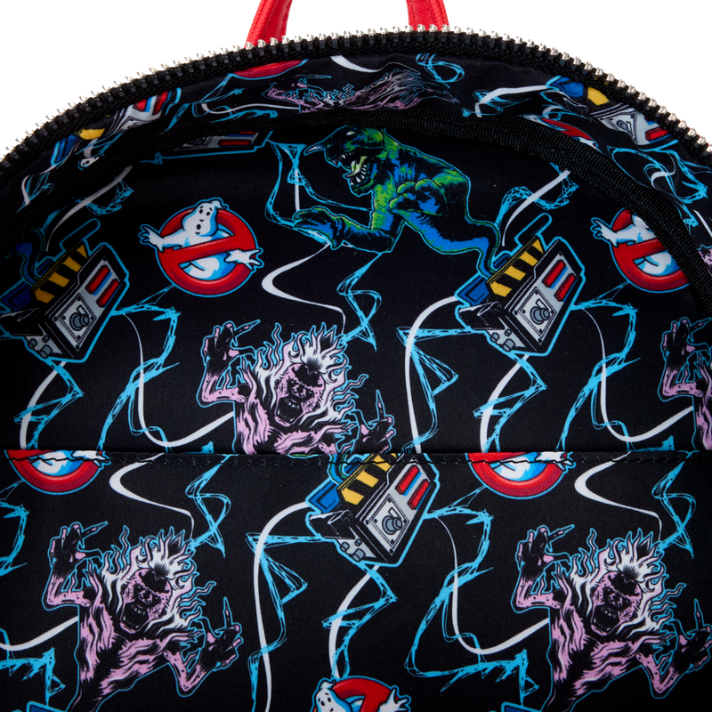 Ghostbusters Stay Puft Ecto-1 Light Up Mini Backpack LOUNGEFLY
