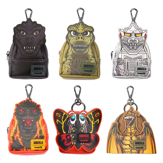 Godzilla Mystery Box Mini Backpack Bag Charm