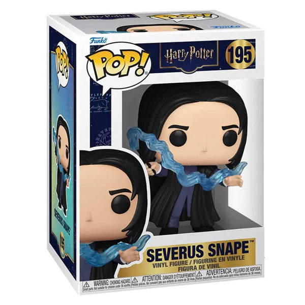 HARRY POTTER FUNKO POP! VINYL SEVERUS SNAPE WITH PATRONUS - 195