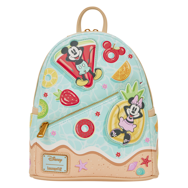 Mickey & Minnie Beach Fun Mini Backpack