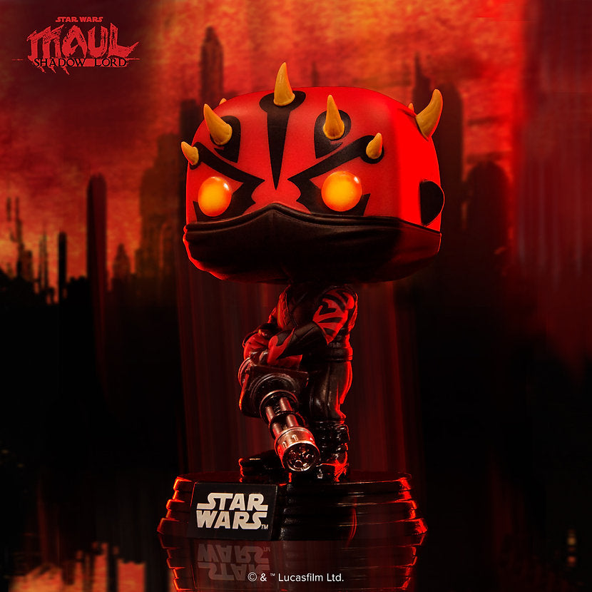 ICARUS - DMSR - POP 3 - FUNKO POP STAR WARS DARTH MAUL SHADOW LORD 830
