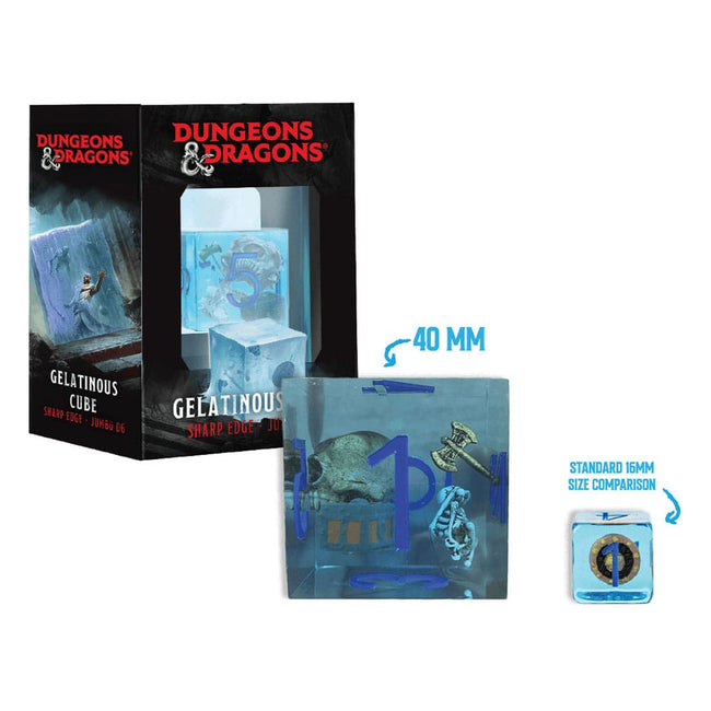 Dungeons & Dragons Jumbo Dice Gelatinous Cube 4 cm Dice Dungeons & Dragons