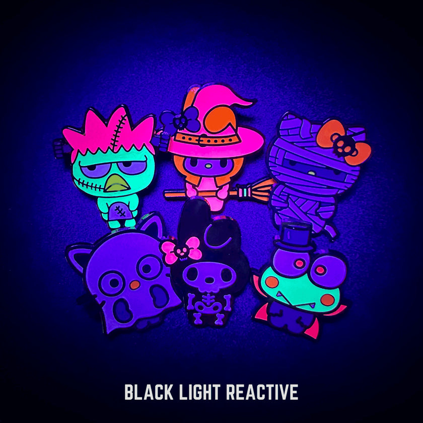 Hello Kitty by Loungefly Enamel Pins Blind Box Halloween Display LOUNGEFLY