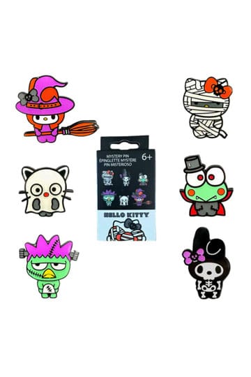 Hello Kitty by Loungefly Enamel Pins Blind Box Halloween Display LOUNGEFLY