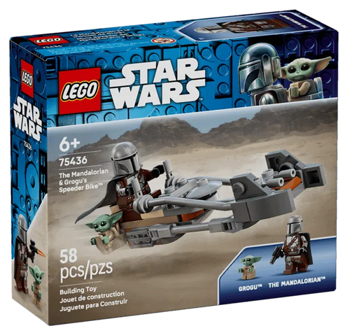 LEGO 75436 Star Wars The Mandalorian & Grogu Speeder Bike
