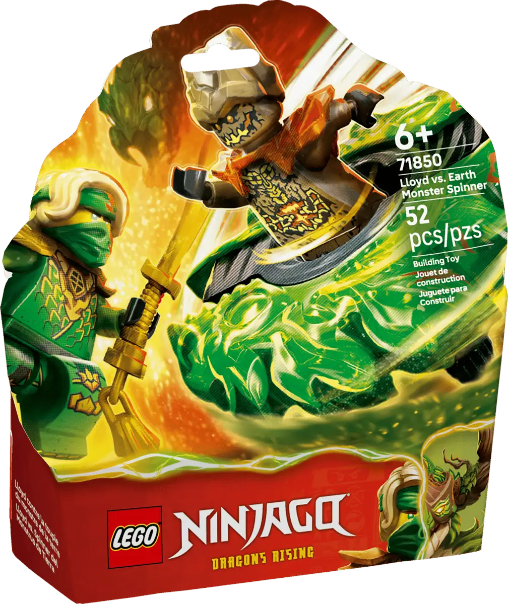 LEGO Ninjago 71850 Lloyd vs. Earth Monster Spinner