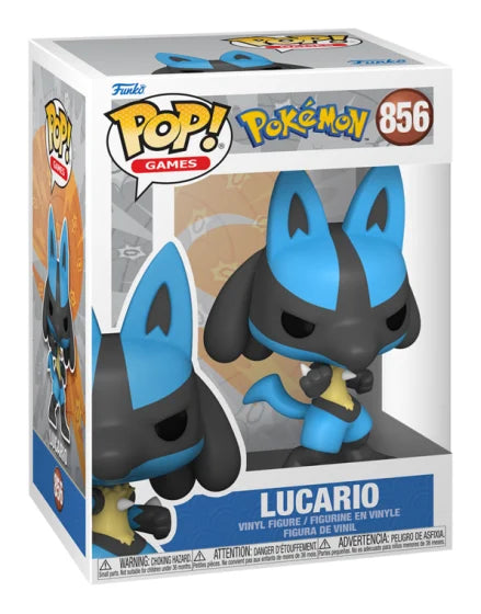 Pop! Games - Pokemon - Lucario - 856 - FUNKO POP