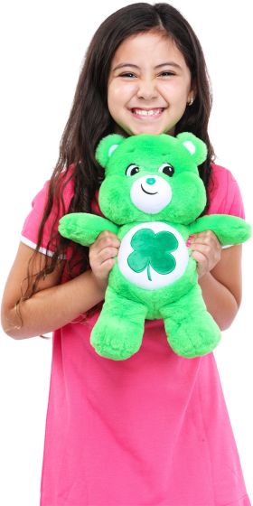 Care Bears 14" Good Luck Bear Plush - by Hasboro