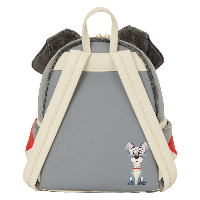 Lady and the Tramp Plush Cosplay Mini Backpack LOUNGEFLY
