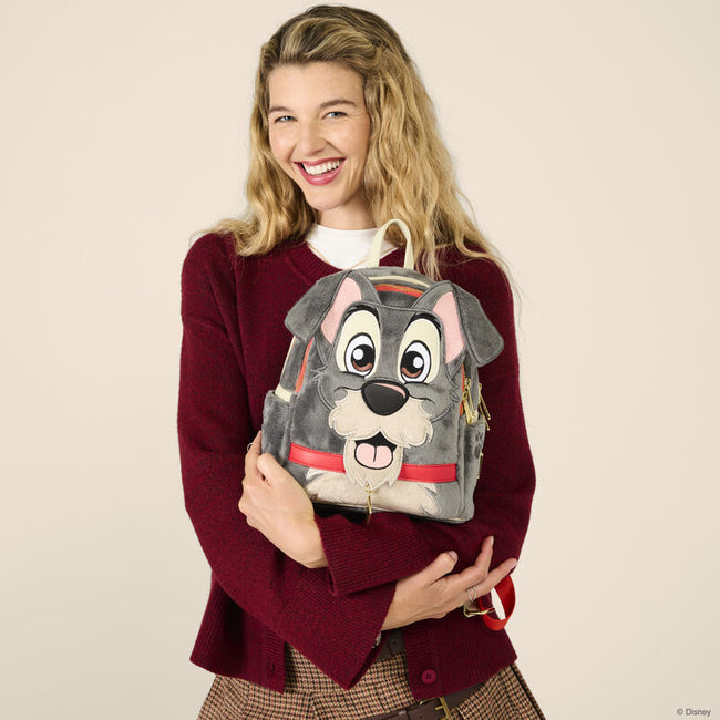Lady and the Tramp Plush Cosplay Mini Backpack LOUNGEFLY