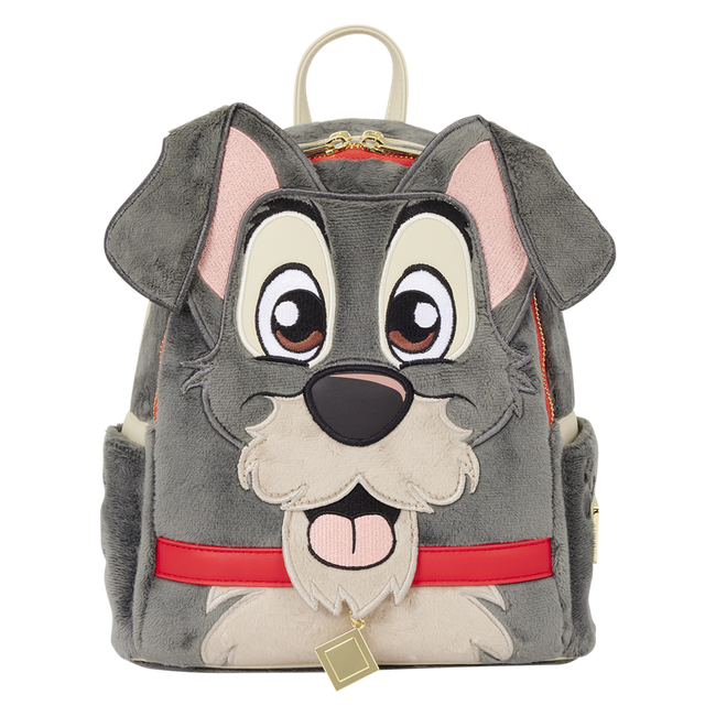 Lady and the Tramp Plush Cosplay Mini Backpack LOUNGEFLY