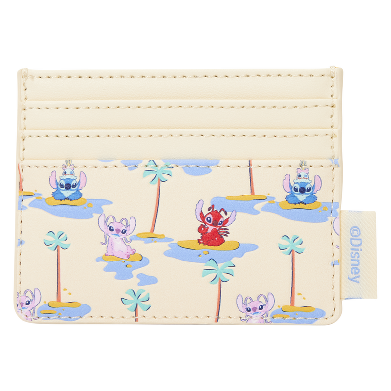 Lilo & Stitch All-Over Print Card Holder LOUNGEFLY