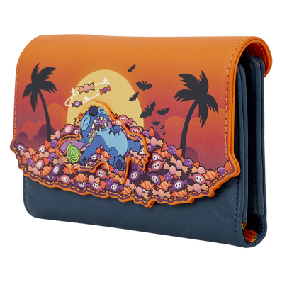 Lilo & Stitch Halloween Candy Wallet LOUNGEFLY