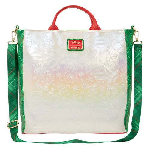 Lilo & Stitch Holiday Tote Pin Trader Crossbody Bag