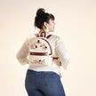 Loungefly Cream & Red Floral Mini Backpack