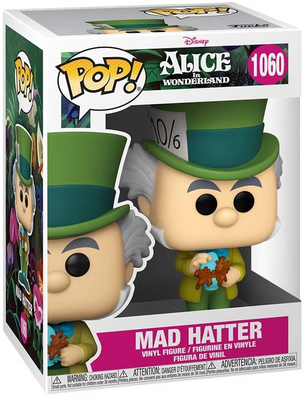 FUNKO POP DISNEY: ALICE 70TH - MAD HATTER - 1060