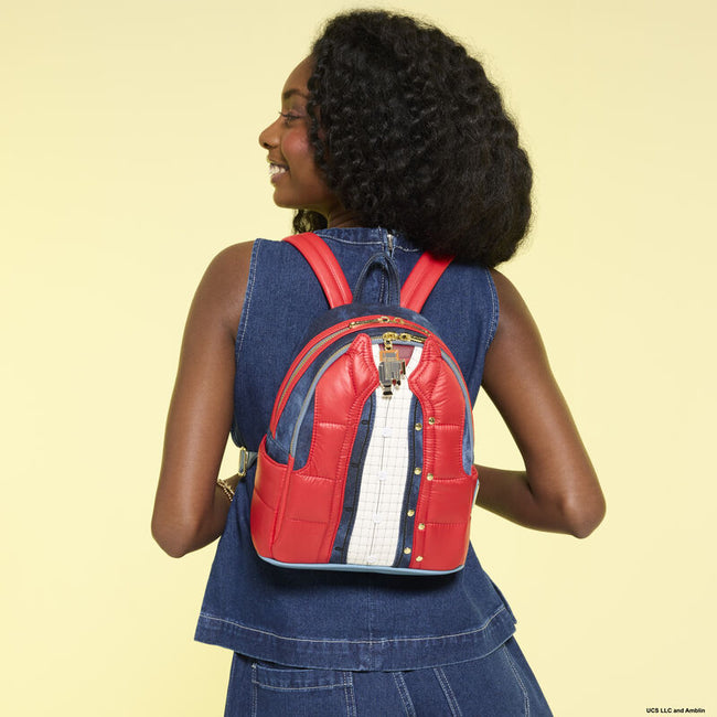 Back to the Future Marty McFly Cosplay Mini Backpack - LOUNGEFLY