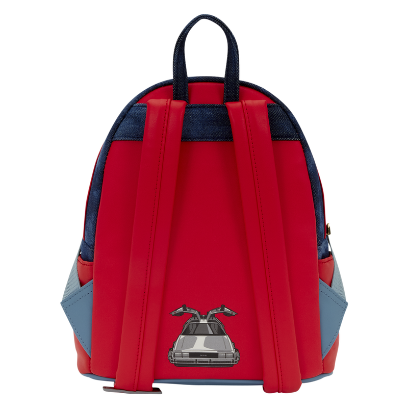 Back to the Future Marty McFly Cosplay Mini Backpack - LOUNGEFLY