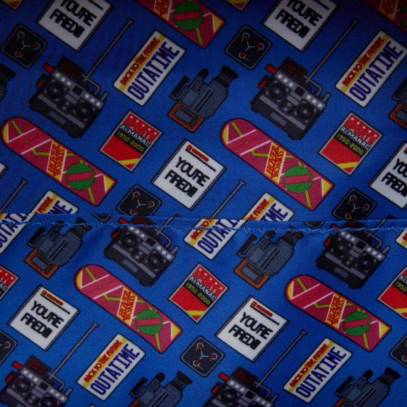 Back to the Future Marty McFly Cosplay Mini Backpack - LOUNGEFLY
