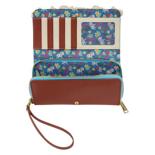 Moana Live Action Floral Wristlet Wallet