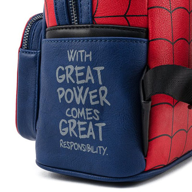 Marvel Spider-Man Classic Cosplay Mini Backpack LOUNGEFLY
