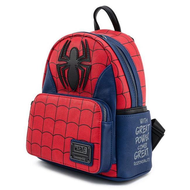 Marvel Spider-Man Classic Cosplay Mini Backpack LOUNGEFLY