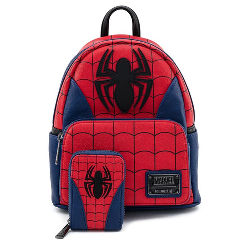 Marvel Spider-Man Classic Cosplay Mini Backpack LOUNGEFLY