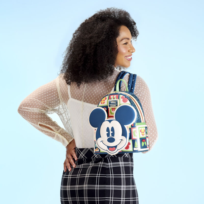Loungefly - Mickey Mouse Holiday Mini Backpack