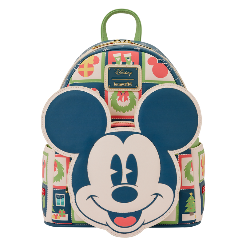 Loungefly - Mickey Mouse Holiday Mini Backpack
