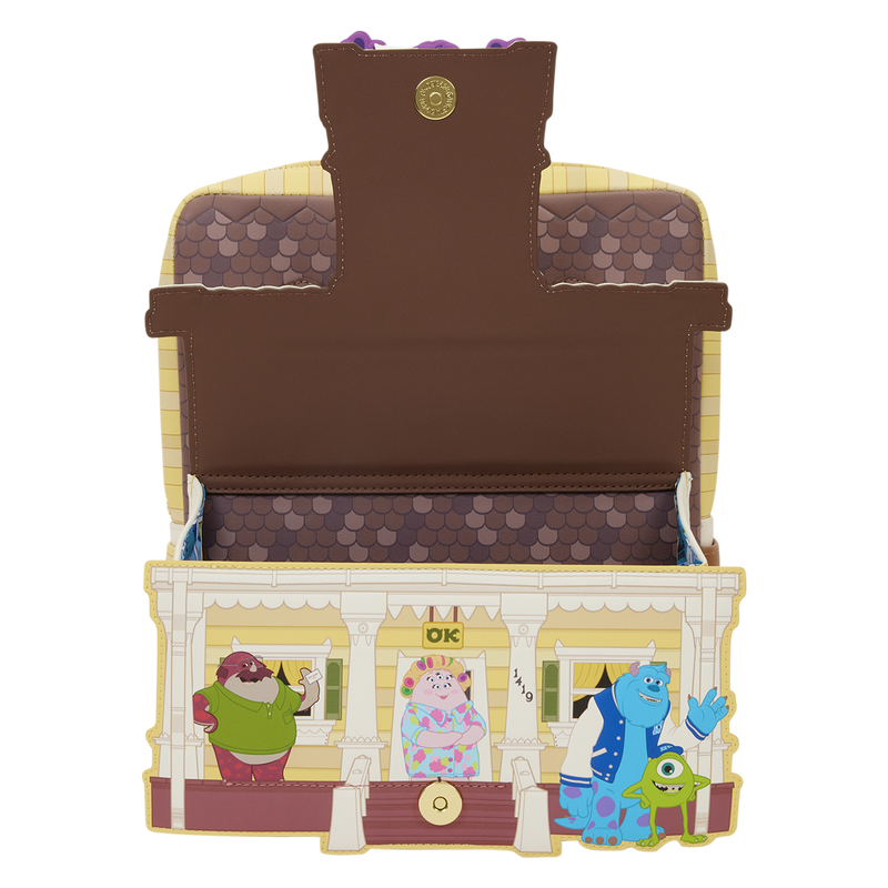 Monsters University Oozma Kappa House Figural Mini Backpack - LOUNGEFLY